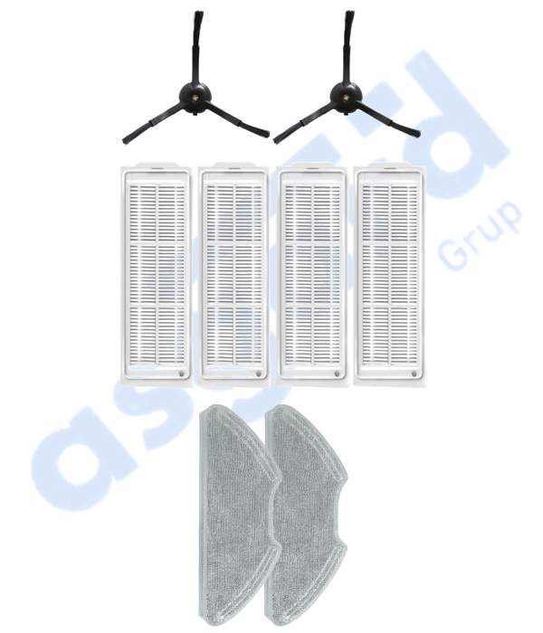 Xiaomi Mop 2 Pro (MJST1SHW) -Mop 2 Lite Uyumlu 2 Yan Fırça 4 Filtre 2 Mop - Image 1