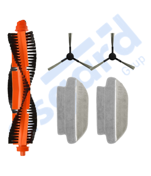 VİOMİ MOP PRO, 3C ,3C PLUS Uyumlu 1 Ana Fırça 2 Yan Fırça 2 Mop - Image 1