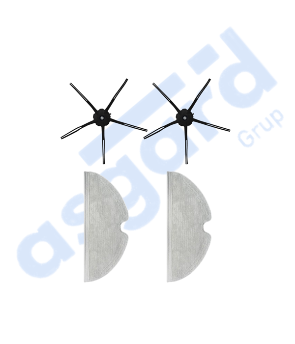 ROBOROCK Q7 , Q7+ , Q7 MAX , Q7 MAX+  Uyumlu 2 Yan Fırça 2 Mop - Image 1