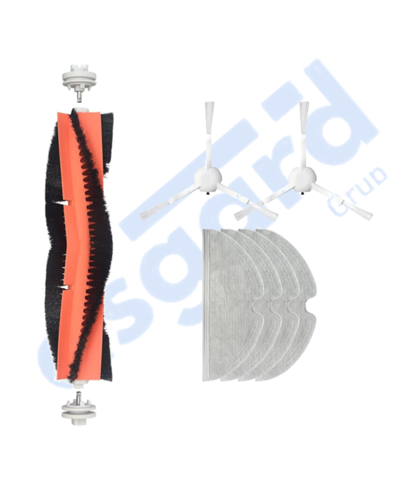 Dreame F9 - Z10 Pro Uyumlu 1 Ana Fırça 2 Yan Fırça 4 Mop - Image 1