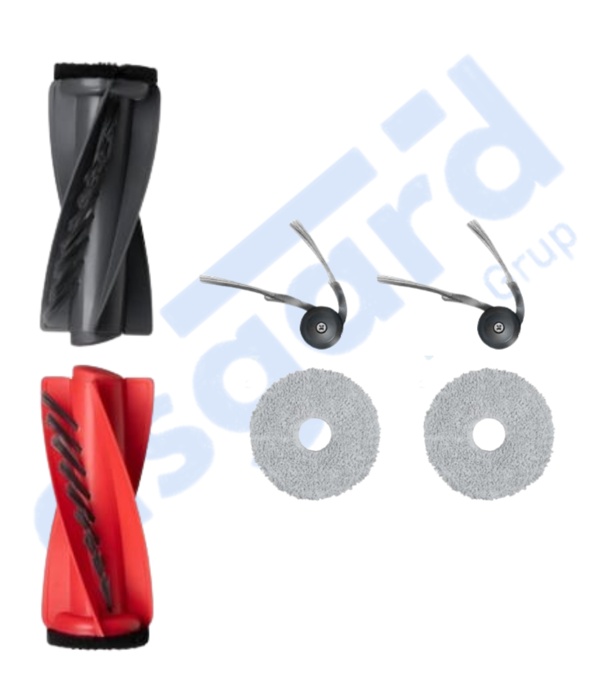 Roborock Qrevo Curv Uyumlu 1 Ana Fırça 2 Yan Fırça 2 Mop - Image 1