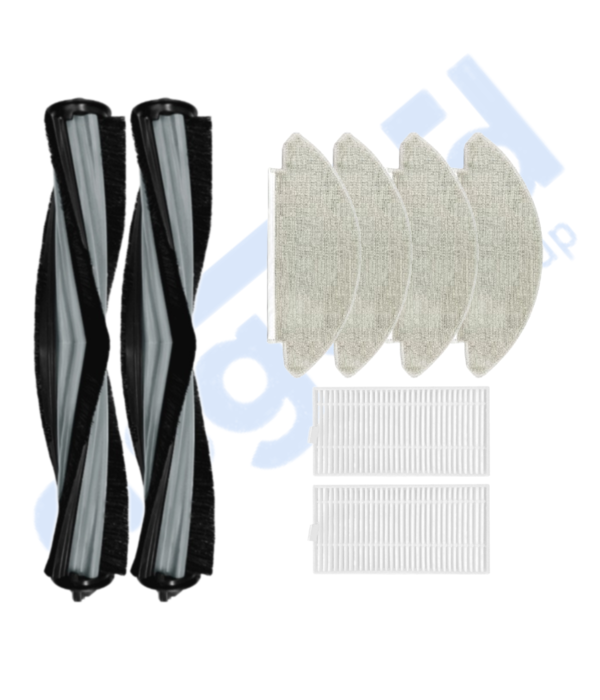 VİOMİ V5 – V5 PRO – ALPHA 2 PRO Uyumlu 2 Ana Fırça 2 Filtre 4 Mop - Image 1