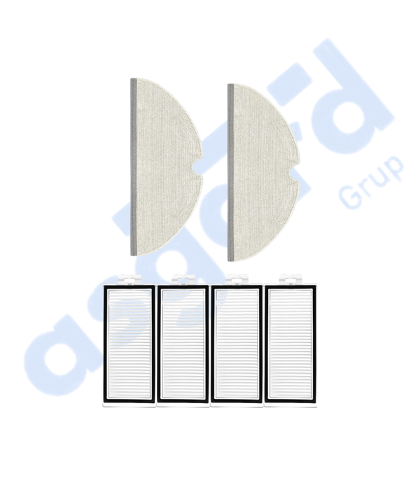 ROBOROCK Q7 , Q7+ , Q7 MAX , Q7 MAX+  Uyumlu 4 Filtre 2 Mop - Image 1