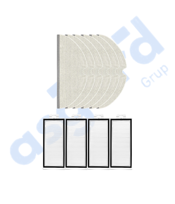 ROBOROCK Q7 , Q7+ , Q7 MAX , Q7 MAX+  Uyumlu 4 Filtre 6 Mop - Image 1