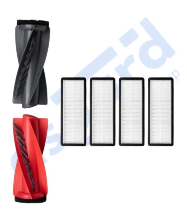 Roborock Qrevo Curv Uyumlu 1 Ana Fırça 4 Filtre - Image 1