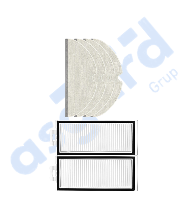 ROBOROCK Q7 , Q7+ , Q7 MAX , Q7 MAX+  Uyumlu 2 Filtre 4 Mop - Image 1