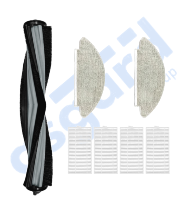 VİOMİ V5 – V5 PRO – ALPHA 2 PRO Uyumlu 1 Ana Fırça 4 Filtre 2 Mop - Image 1