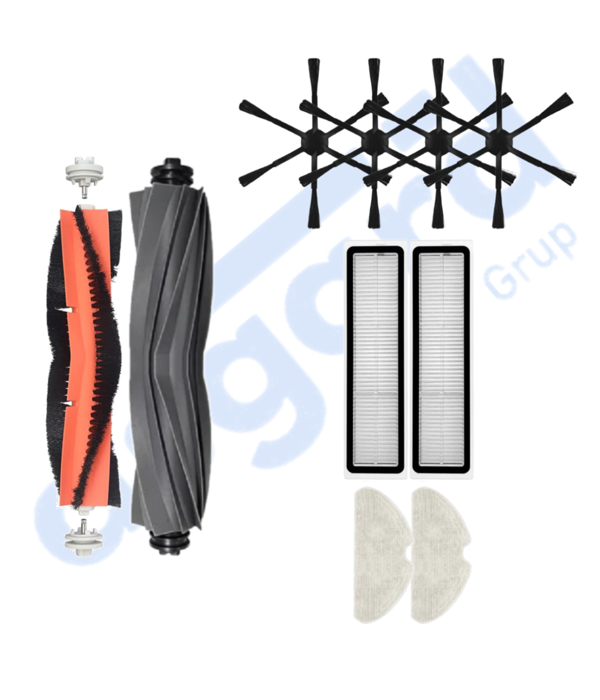 DREAME D10S, D10S PRO, D9 MAX GEN 2 UYUMLU 2 Ana Fırça 4 Yan Fırça 2 Filtre 2 Mop - Image 1