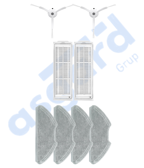 Xiaomi Mop 2 Pro (MJST1SHW) -Mop 2 Lite Uyumlu 2 Yan Fırça 2 Filtre 4 Mop - Image 1