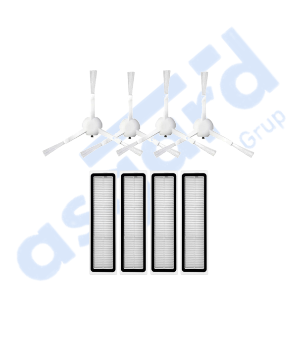 Dreame D10S, D10S PRO, D9 MAX GEN2 Uyumlu 4 Yan Fırça 4 Filtre - Image 1