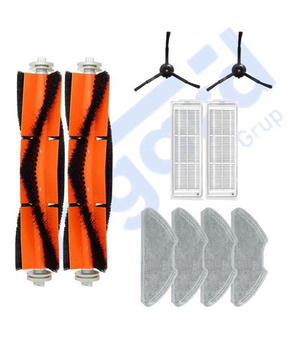 Xiaomi Mop 2 Pro (MJST1SHW) -Mop 2 Lite Uyumlu 2 Ana Fırça 2 Yan Fırça 2 Filtre 4 Mop - Image 1