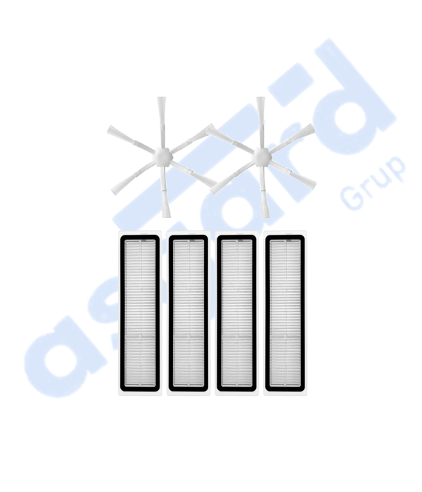 Dreame D10S, D10S PRO, D9 MAX GEN2 Uyumlu 2 Yan Fırça 4 Filtre - Image 1