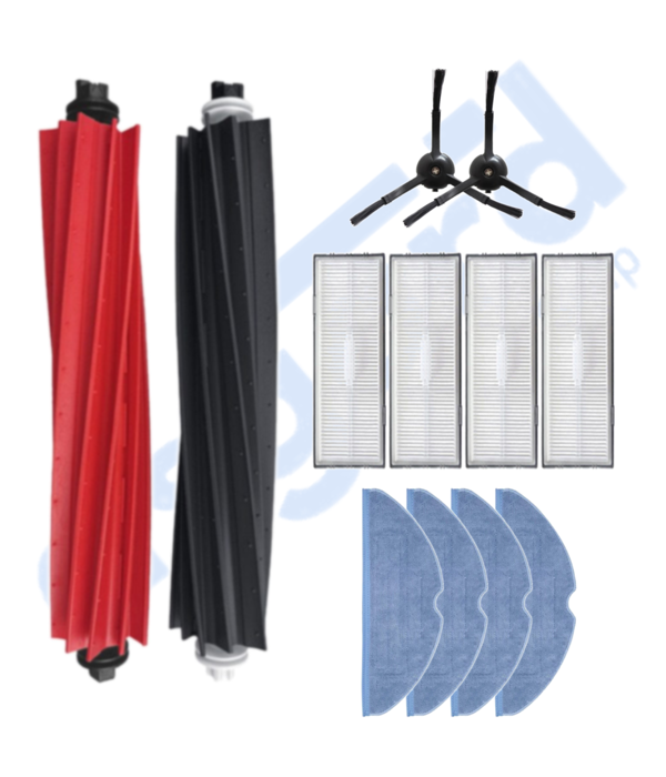 ROBOROCK S8 , S8+ ,S8 PRO-PRO ULTRA UYUMLU 1 Ana Fırça 2 Yan Fırça 4 Filtre 4 Mop - Image 1