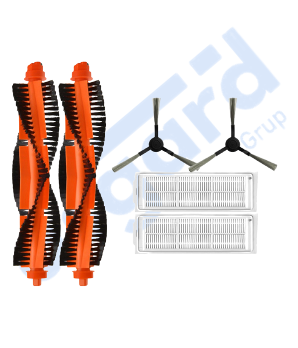 VİOMİ SE , V2 (PRO-MAX) , V3,V3 PRO Uyumlu 2 Ana Fırça 2 Yan Fırça 2 Filtre - Image 1