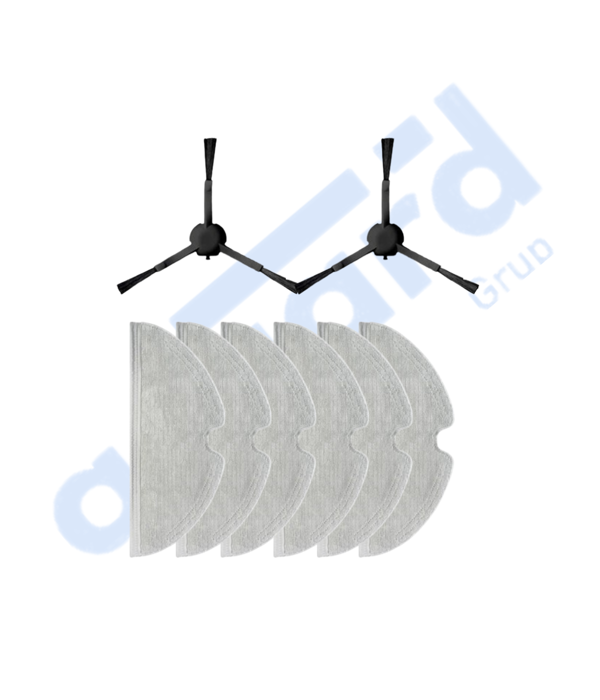 Xiaomi 1C,2C,Mop 2 Uyumlu 2 Yan Fırça 6 Mop - Image 1