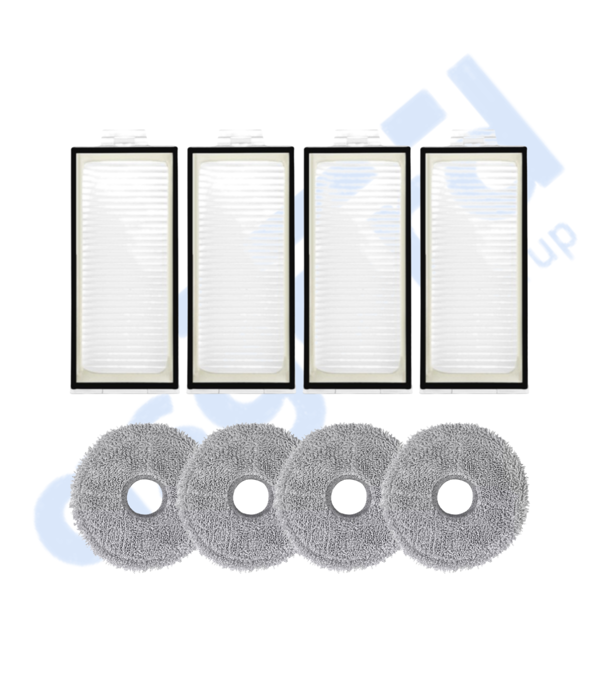 Roborock Q REVO PRO-S-MAXV Uyumlu 4 Filtre 4 Mop - Image 1