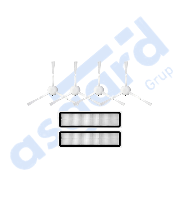Dreame D9,D9 Max,L10 Pro,D9 Pro Uyumlu 4 Yan Fırça 2 Filtre - Image 1