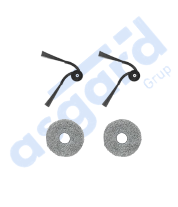 Roborock Saros 10- Saros 10R Uyumlu 2 Yan Fırça 2 Mop - Image 1