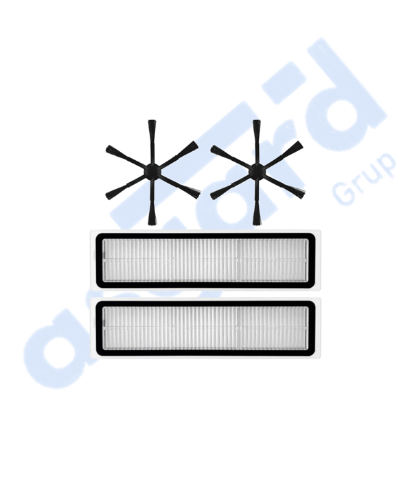 Dreame D10S, D10S PRO, D9 MAX GEN2 Uyumlu 2 Yan Fırça 2 Filtre - Image 1
