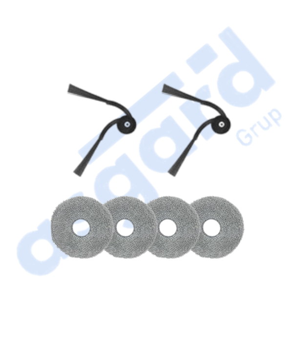 Roborock Saros 10- Saros 10R Uyumlu 2 Yan Fırça 4 Mop - Image 1