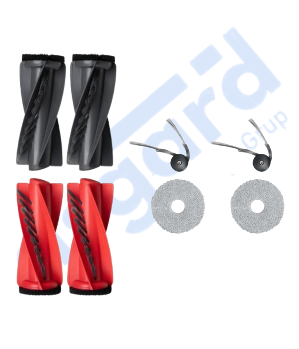 Roborock Qrevo Curv Uyumlu 2 Ana Fırça 2 Yan Fırça 2 Mop - Image 1