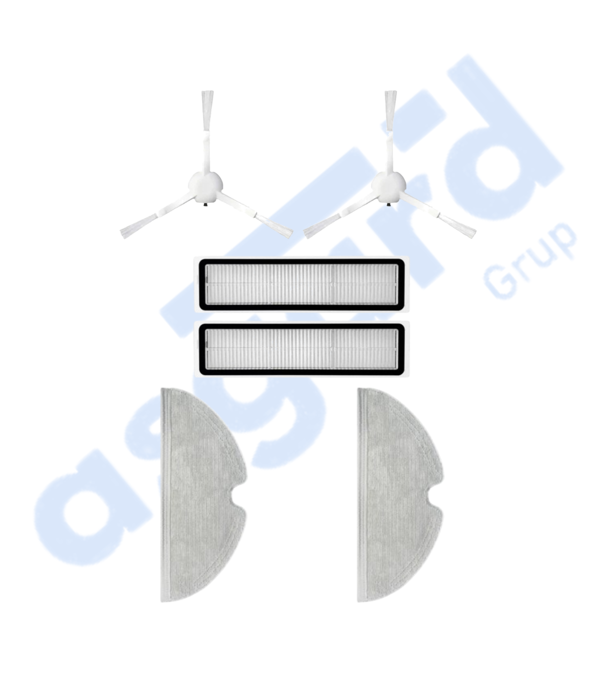 Dreame D9,D9 Max,L10 Pro,D9 Pro Uyumlu 2 Yan Fırça 2 Filtre 2 Mop - Image 1