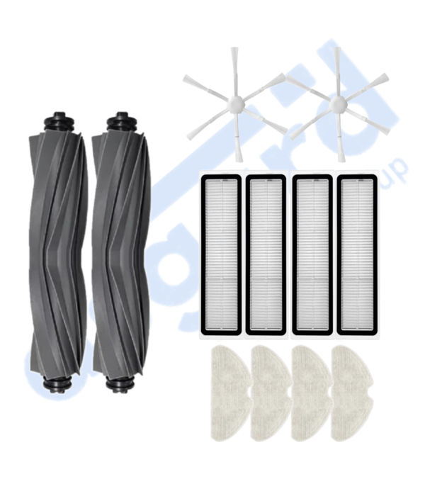DREAME D10S, D10S PRO, D9 MAX GEN 2 UYUMLU 2 Ana Fırça 2 Yan Fırça 4 Filtre 4 Mop - Image 1