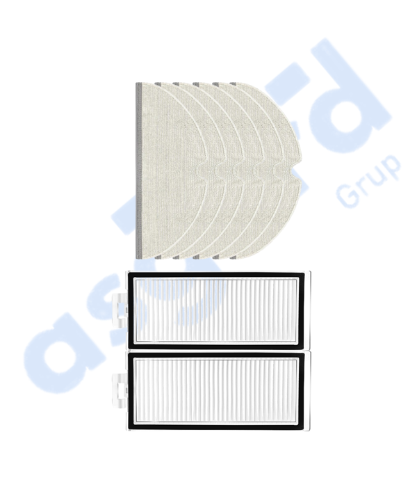 ROBOROCK Q7 , Q7+ , Q7 MAX , Q7 MAX+  Uyumlu 2 Filtre 6 Mop - Image 1