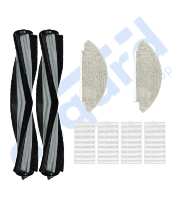 VİOMİ V5 – V5 PRO – ALPHA 2 PRO Uyumlu 2 Ana Fırça 4 Filtre 2 Mop - Image 1