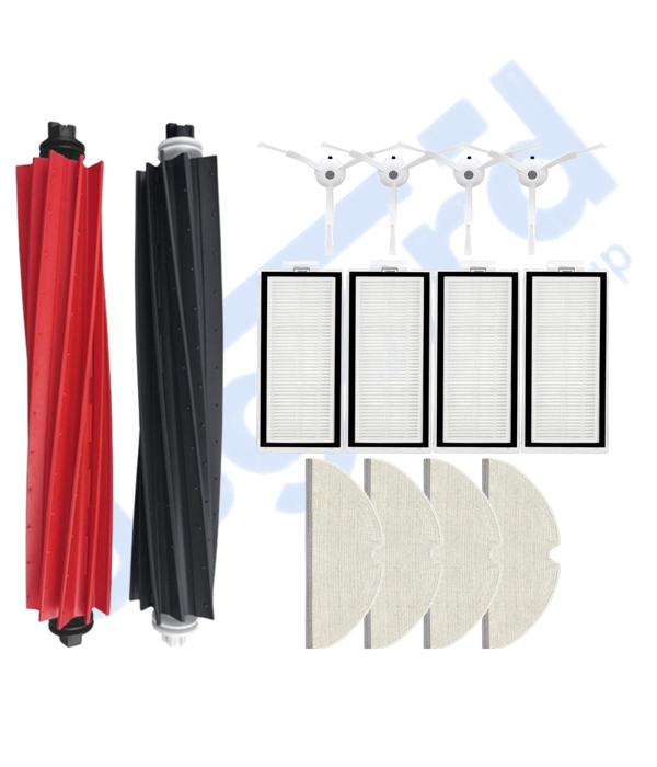ROBOROCK Q8 MAX , Q8 MAX+ UYUMLU 1 Ana Fırça 4 Yan Fırça 4 Filtre 4 Mop - Image 1