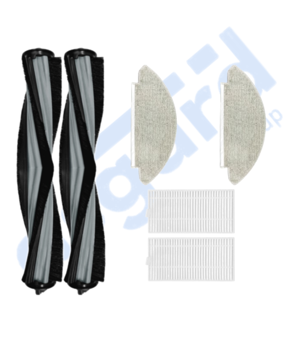 VİOMİ V5 – V5 PRO – ALPHA 2 PRO Uyumlu 2 Ana Fırça 2 Filtre 2 Mop - Image 1