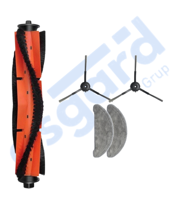 Roidmi Eve - Eve Plus Uyumlu 1 Ana Fırça 2 Yan Fırça 2 Mop - Image 1