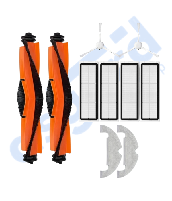 XİAOMİ MOP 2 ULTRA – X10 Uyumlu 2 Ana Fırça 2 Yan Fırça 4 Filtre 2 Mop - Image 1