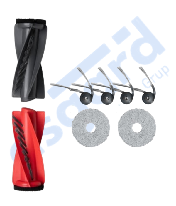 Roborock Qrevo Curv Uyumlu 1 Ana Fırça 4 Yan Fırça 2 Mop - Image 1