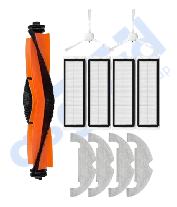 XİAOMİ MOP 2 ULTRA – X10 Uyumlu 1 Ana Fırça 2 Yan Fırça 4 Filtre 4 Mop - Image 1