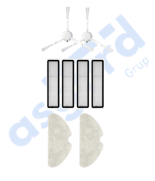 Dreame D10S, D10S PRO, D9 MAX GEN2 Uyumlu 2 Yan Fırça 4 Filtre 2 Mop - Image 1