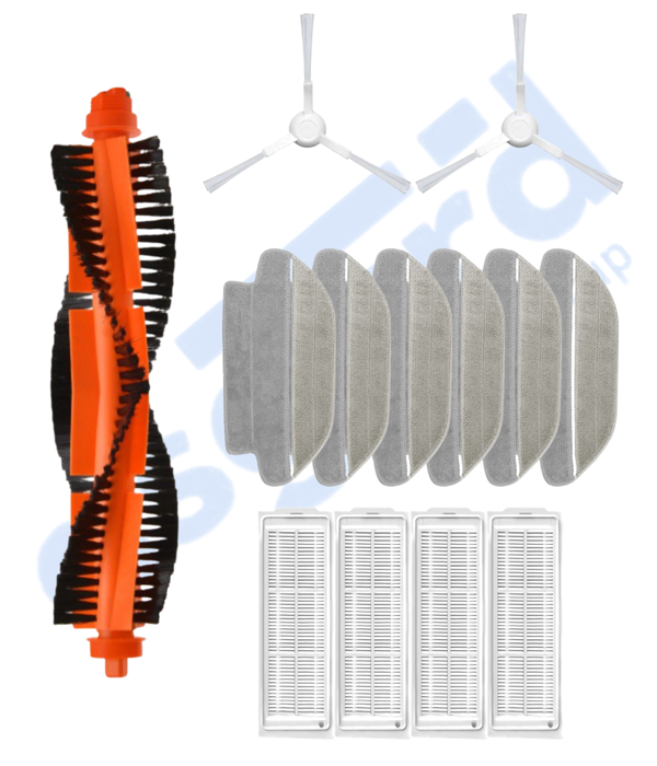 VİOMİ SE , V2 (PRO-MAX) , V3,V3 PRO Uyumlu 1 Ana Fırça 2 Yan Fırça 4 Filtre 6 Mop - Image 1