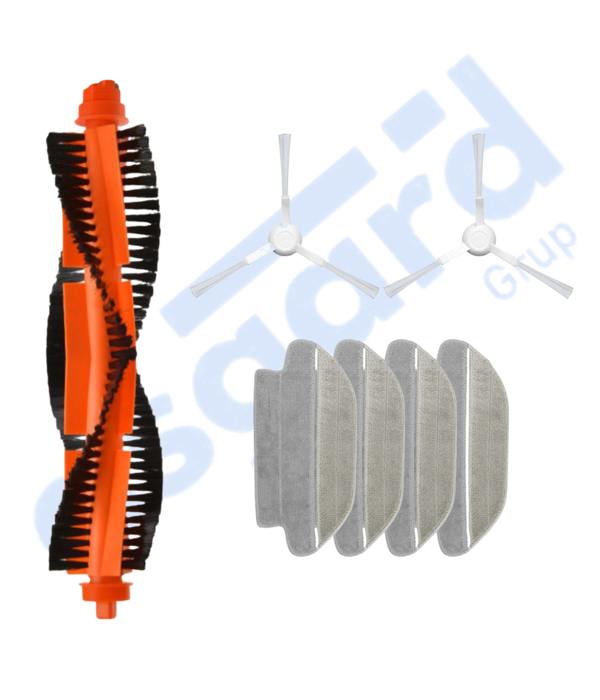 VİOMİ MOP PRO, 3C ,3C PLUS Uyumlu 1 Ana Fırça 2 Yan Fırça 4 Mop - Image 1