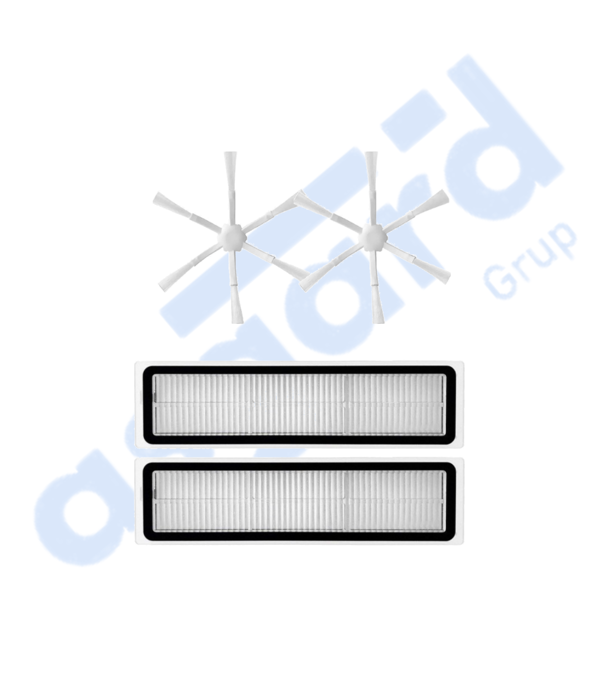 Dreame D10S, D10S PRO, D9 MAX GEN2 Uyumlu 2 Yan Fırça 2 Filtre - Image 1