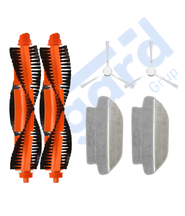 VİOMİ SE , V2 (PRO-MAX) , V3,V3 PRO Uyumlu 2 Ana Fırça 2 Yan Fırça 2 Mop - Image 1