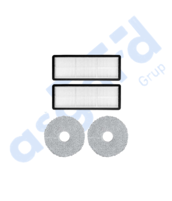 Roborock Qrevo Curv Uyumlu 2 Filtre 2 Mop - Image 1