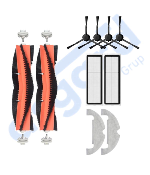 DREAME D10 PLUS – D10S PLUS – D10 PLUS GEN 2 UYUMLU 2 Ana Fırça 4 Yan Fırça 2 Filtre 2 Mop - Image 1