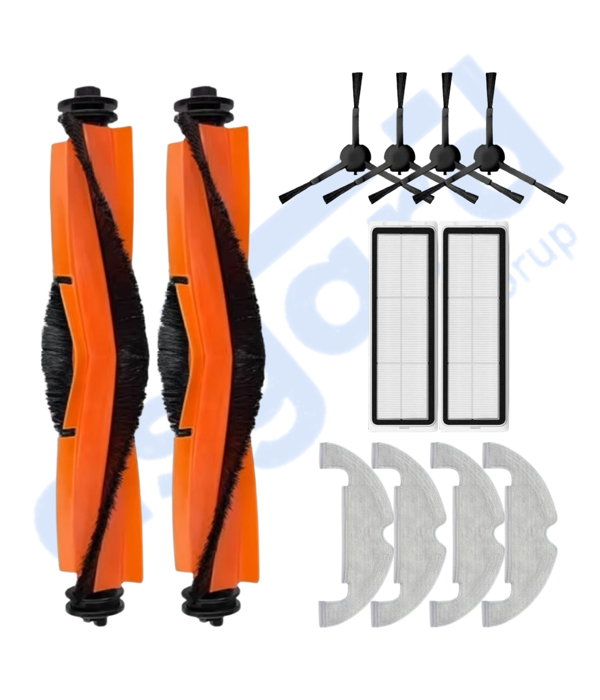 DREAME D10 PLUS – D10S PLUS – D10 PLUS GEN 2 UYUMLU 2 Ana Fırça 4 Yan Fırça 2 Filtre 4 Mop - Image 1
