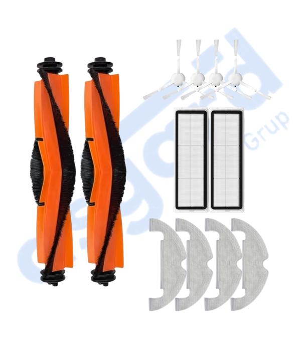 DREAME D10 PLUS – D10S PLUS – D10 PLUS GEN 2 UYUMLU 2 Ana Fırça 4 Yan Fırça 2 Filtre 4 Mop - Image 1