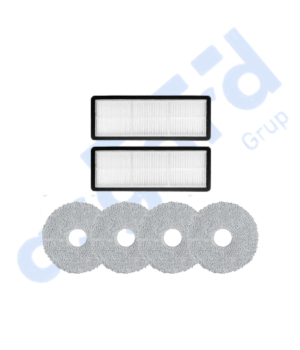 Roborock Qrevo Curv Uyumlu 2 Filtre 4 Mop - Image 1