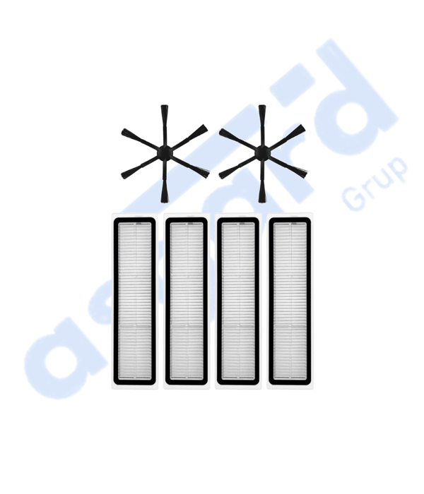 Dreame D10S, D10S PRO, D9 MAX GEN2 Uyumlu 2 Yan Fırça 4 Filtre - Image 1