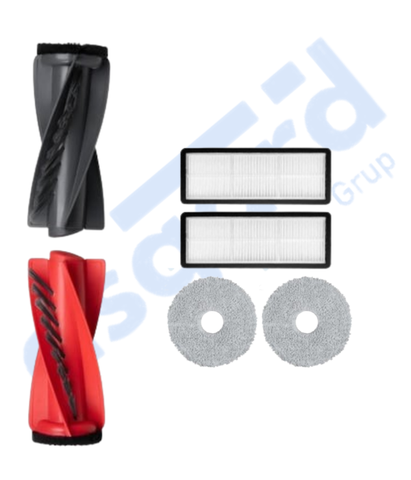 Roborock Qrevo Curv Uyumlu 1 Ana Fırça 2 Filtre 2 Mop - Image 1