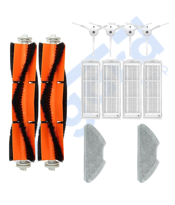 Xiaomi Mop 2 Pro (MJST1SHW) -Mop 2 Lite Uyumlu 2 Ana Fırça 4 Yan Fırça 4 Filtre 2 Mop - Image 1