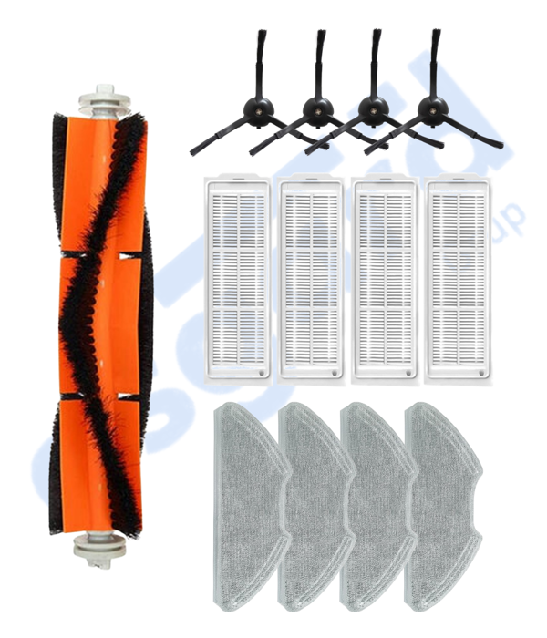 Xiaomi Mop 2 Pro (MJST1SHW) -Mop 2 Lite Uyumlu 1 Ana Fırça 4 Yan Fırça 4 Filtre 4 Mop - Image 1