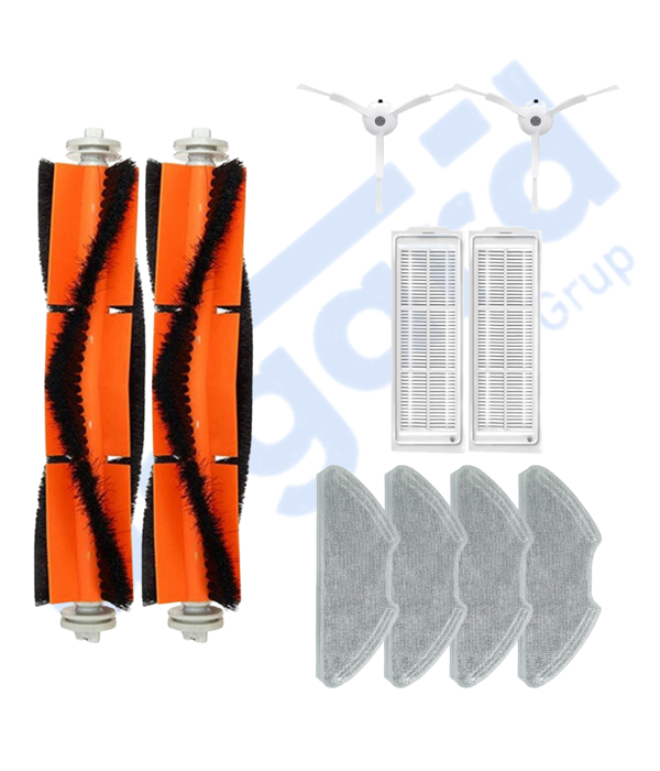 Xiaomi Mop 2 Pro (MJST1SHW) -Mop 2 Lite Uyumlu 2 Ana Fırça 2 Yan Fırça 2 Filtre 4 Mop - Image 1
